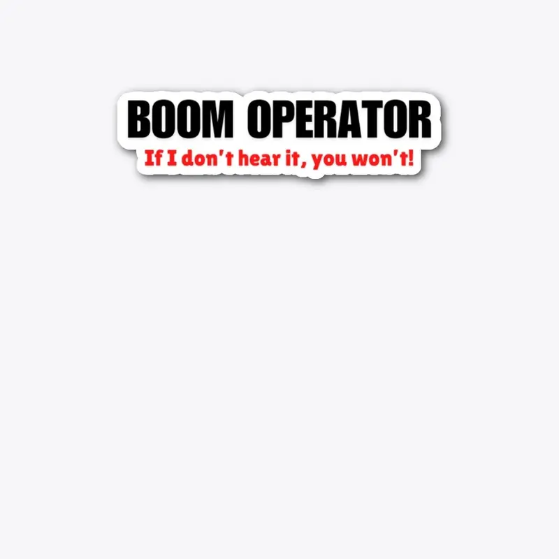 Boom Operator